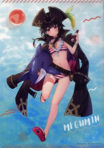 Megumin A3 Clear Poster – KonoSuba: An Explosion on This Wonderful World!