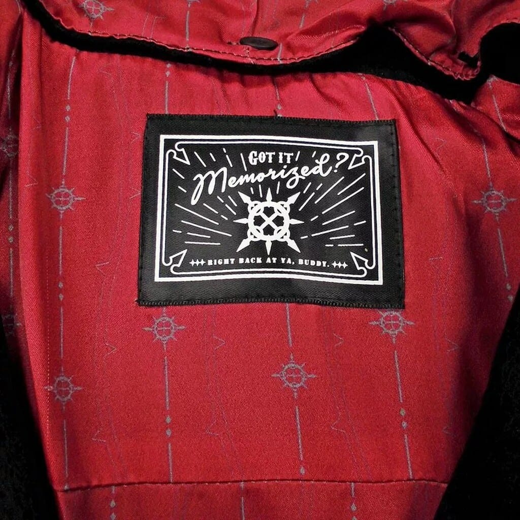 Kingdom Hearts III Axel Black Coat Men's L