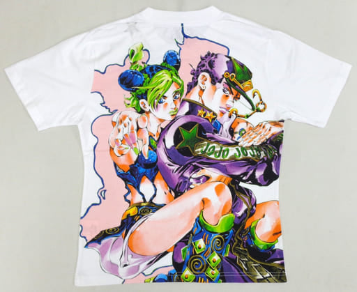 JoJo's Bizarre Adventure Part 6 Stone Ocean White T-Shirt M