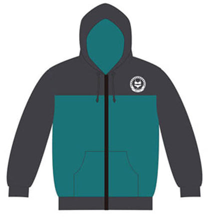 Megumin Back-Carrying Full Graphic Hoodie Green L