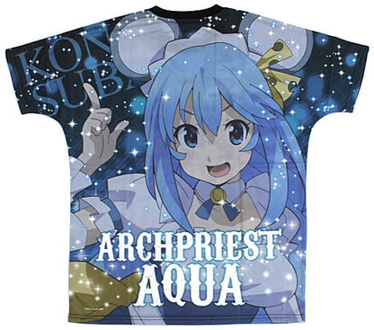 Aqua (Mouse Costume Ver.) Full Graphic T-Shirt Blue Free Size