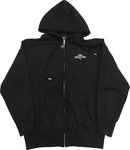 Sora & Kairi Zip-Up Hoodie Black Free Size