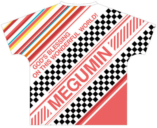 Megumin Race Queen Full Graphic T-Shirt Red Unisex S