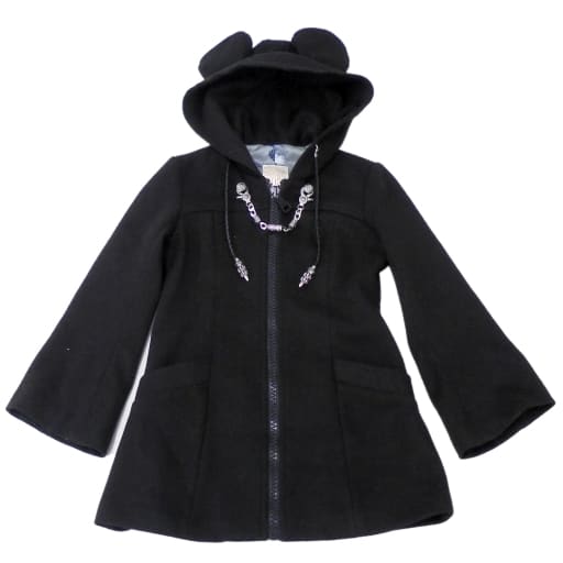 Kingdom Hearts Mickey Organization XIII Short Coat Black Size 2