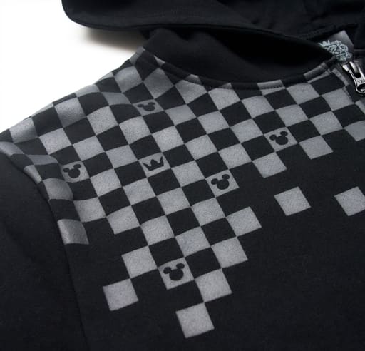 Kingdom Hearts King Black Hoodie Free Size
