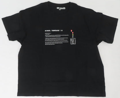 FINAL FANTASY II UT Graphic T-Shirt Black Men's 4XL