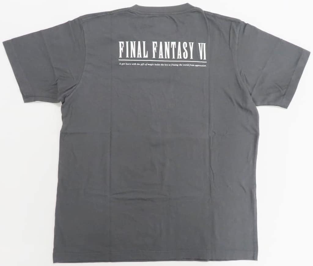 FINAL FANTASY VI UT Graphic T-Shirt Gray Men's M