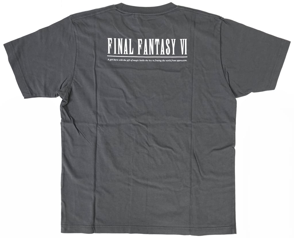 FINAL FANTASY VI UT Graphic T-Shirt Gray Men's M