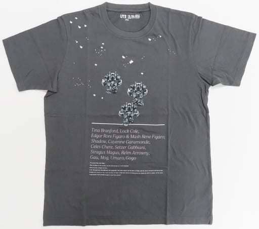 FINAL FANTASY VI UT Graphic T-Shirt Gray Men's L