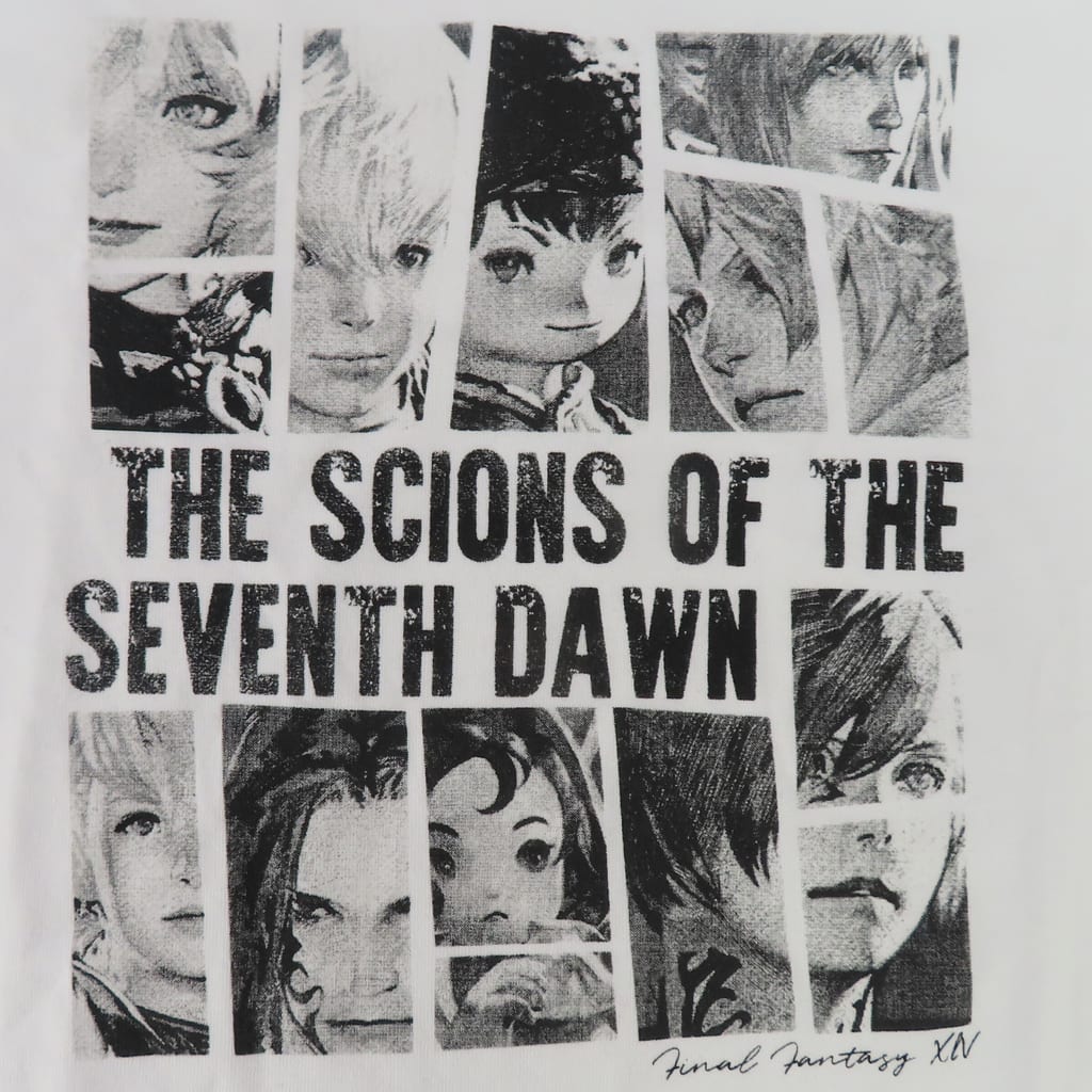 Final Fantasy XIV UT Graphic T-Shirt White Men's L