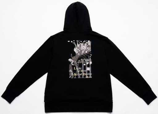 Kingdom Hearts Roxas Black Hoodie Free Size
