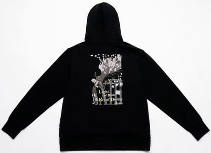 Kingdom Hearts Roxas Black Hoodie Free Size