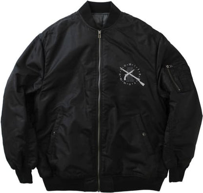 Kurumi Tokisaki MA-1 Jacket - Date A Live IV (Black, Size L, Pre-owned)
