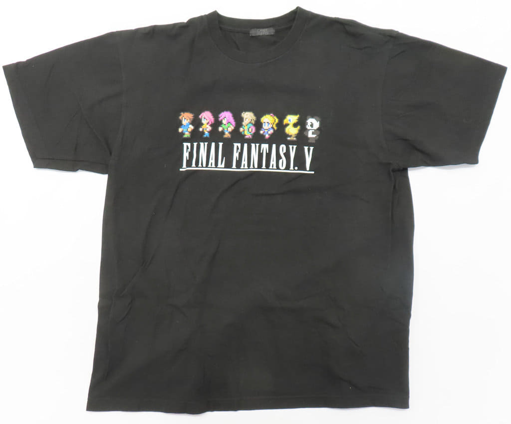 Final Fantasy V Pixel Remaster Black T-Shirt