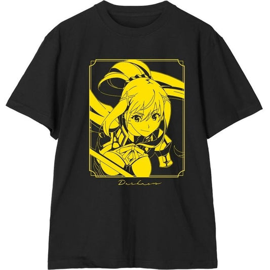 Konosuba 3 Darkness Black T-Shirt Men's M