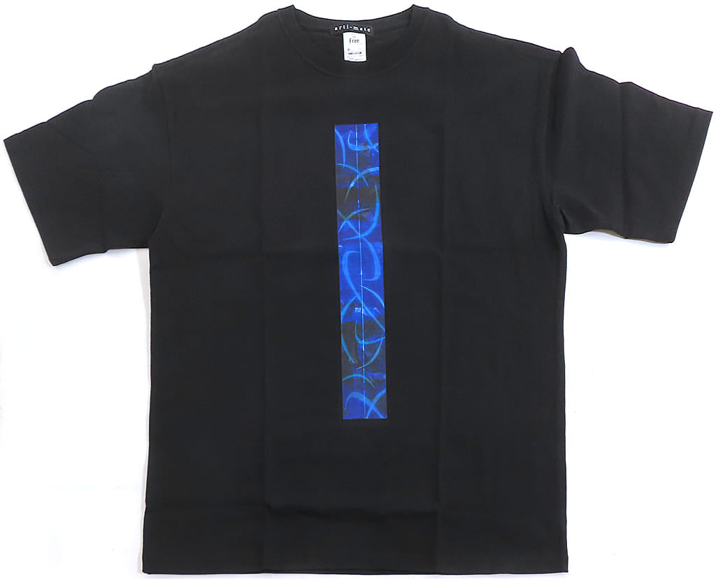 Sword Art Online Kirito BIG Silhouette Navy T-Shirt Women's Free Size