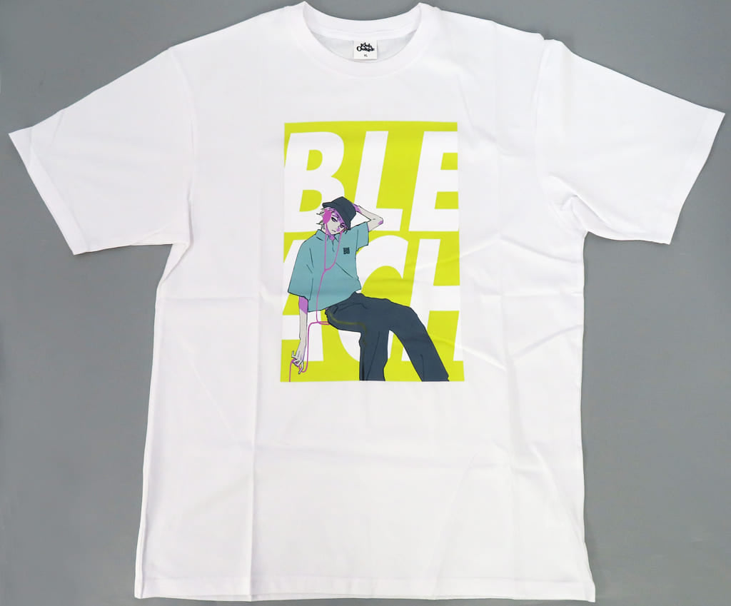 BLEACH Black Hole Disco Club Toshiro Hitsugaya White Size S Pre-Owned