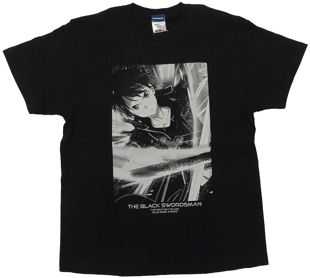 Sword Art Online Kirito Dual-Wielding T-Shirt Black M