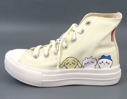 Chiikawa x Converse ALL STAR LIGHT PLTS PT HI Cream Approx. 22.5 cm