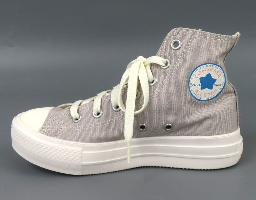 Chiikawa x Converse ALL STAR LIGHT PLTS PT HI Sneakers Gray Approx. 23.5 cm
