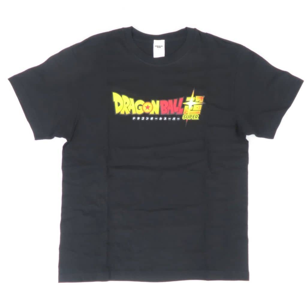 Dragon Ball Super Logo T-Shirt Black Size L