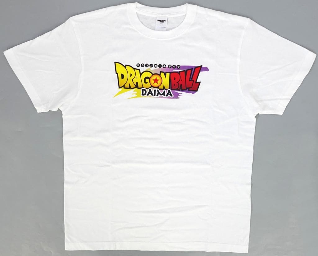 Dragon Ball DAIMA Logo T-Shirt White Size L