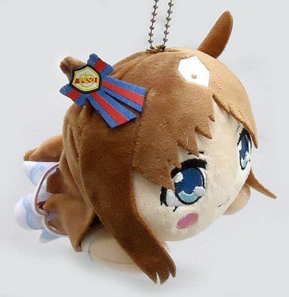 Grass Wonder Nesoberi Plush (Lying Down) - Uma Musume Pretty Derby - SEGA - Approx 10x16cm (Pre-owned)