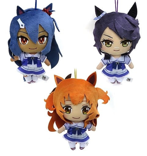 Umamusume Pretty Derby Plush Set Vol.5 - Hishi Amazon, Narita Brian, Mayano Top