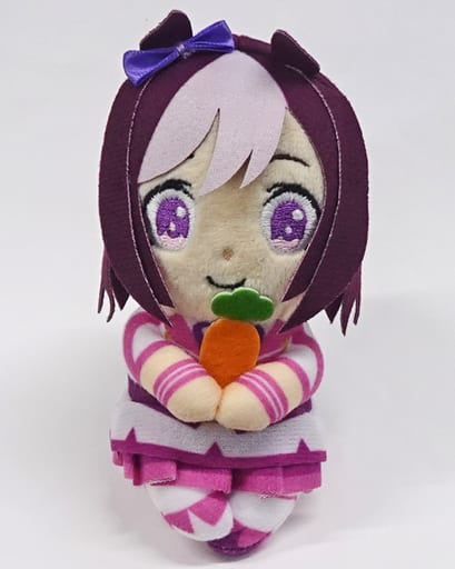 Special Week Chokkori-san Plush - Uma Musume Pretty Derby Season 2 (Takara Tomy Arts, 11cm, With Removable Carrot)