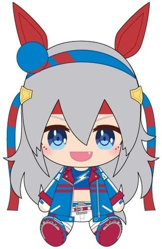 Tamamo Cross Chibi Plush - Umamusume Pretty Derby Vol.4 (Sitting Design, ~17cm)