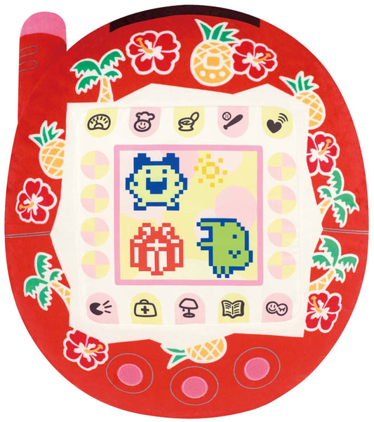 Tamagotchi Aloha Red Mofugutto Plush Approx. 40 cm