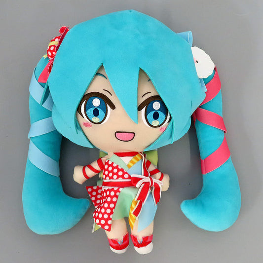 Hatsune Miku Smiling Version Plush - Hatsune Miku Entame Kuji 2024 Prize Plush (30cm / 11.8in, Pre-owned)