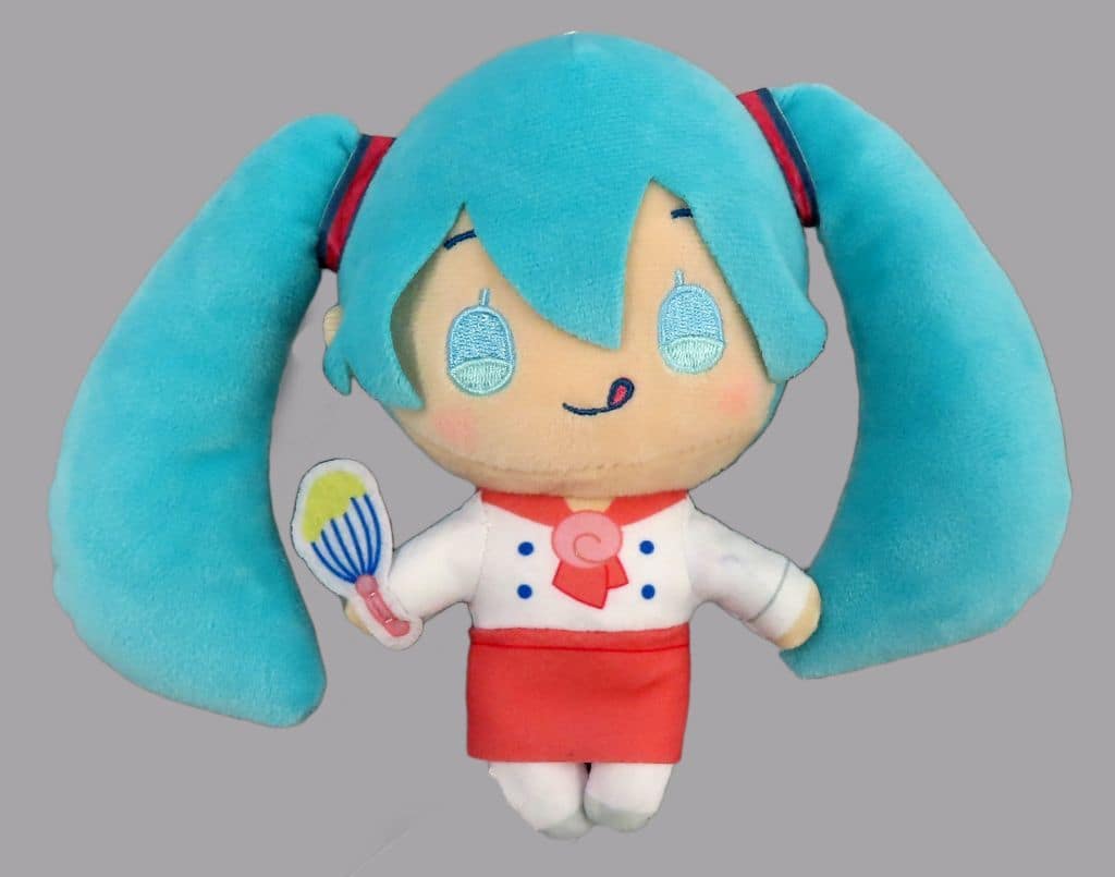 Hatsune Miku Mini Plush Vol.5 (EX) - Hatsune Miku x Cinnamoroll Cafe Style Collaboration 18cm Sega Prize Plush