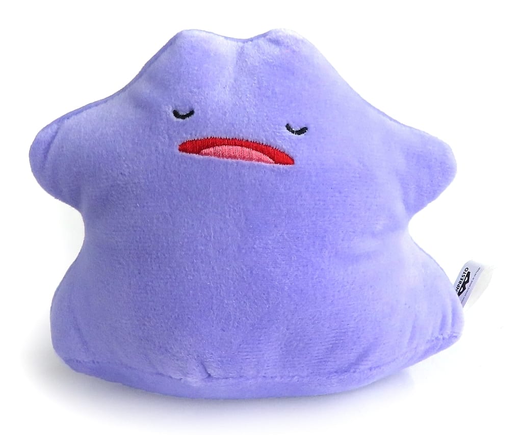 Ditto (Sleeping) Plush - Pokémon - Banpresto - Approx. 12cm - Pre-owned