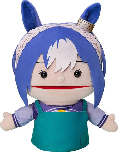 Cesario Paku-Paku Puppet Plush - Umamusume Pretty Derby - Good Smile Company - 25cm (Half-Scale GOCHI WEEK MV Version, Removable Apron)