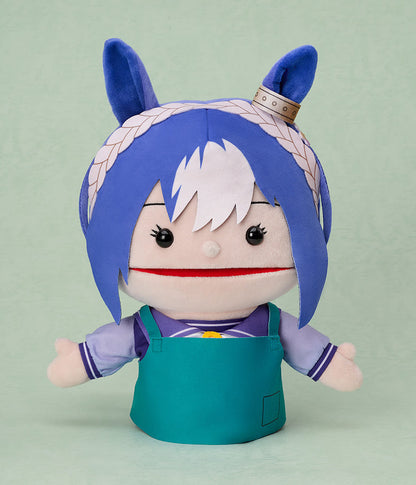 Cesario Paku-Paku Puppet Plush - Umamusume Pretty Derby - Good Smile Company - 25cm (Half-Scale GOCHI WEEK MV Version, Removable Apron)
