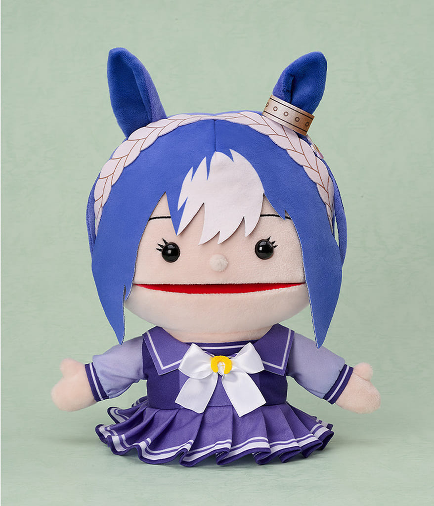 Cesario Paku-Paku Puppet Plush - Umamusume Pretty Derby - Good Smile Company - 25cm (Half-Scale GOCHI WEEK MV Version, Removable Apron)