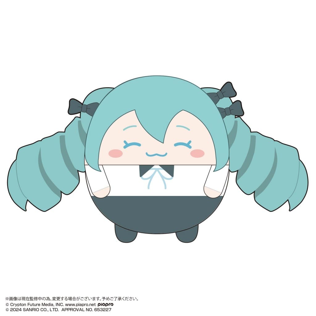 Hatsune Miku (Osumashi) Fuwacororin M-size Plush - Hatsune Miku x Cinnamoroll Collaboration (Max Limited) 20cm