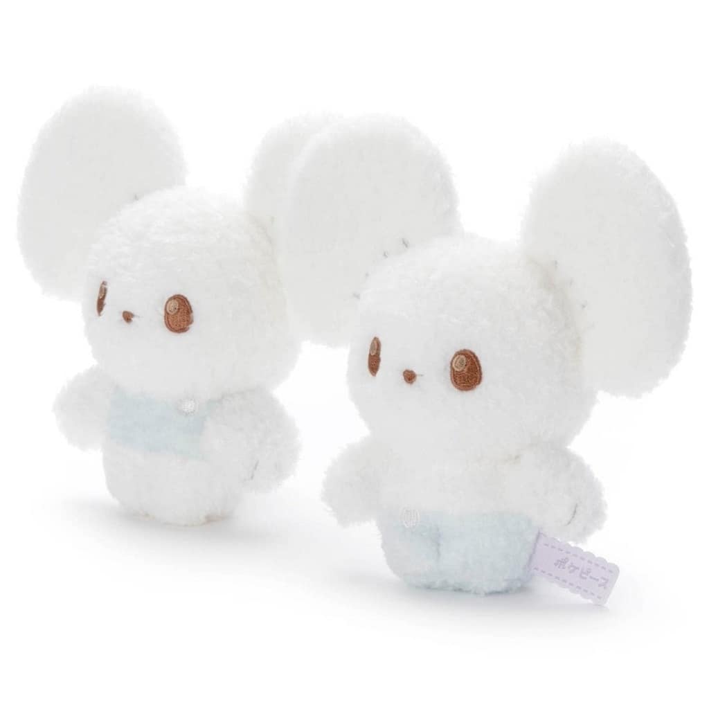 Tandemaus (Wakkanezumi) Pokepiece Plush - Pokémon - Takara Tomy Arts - Approx 25.5cm x 16cm x 7.5cm (Pre-owned)