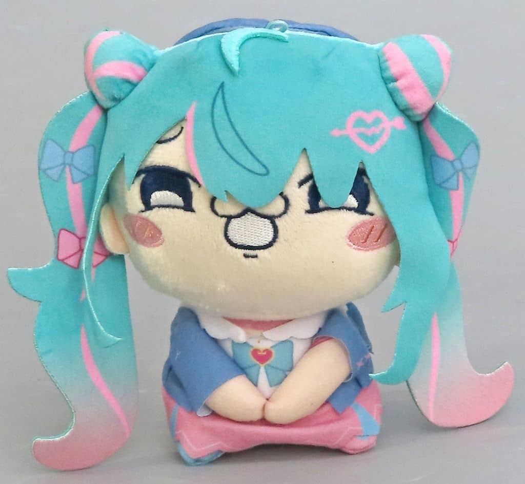 Hatsune Miku Mochipico Plush - 'Sailor Fuku' Design by Sakurashiori (Furyu) 14cm Pre-owned