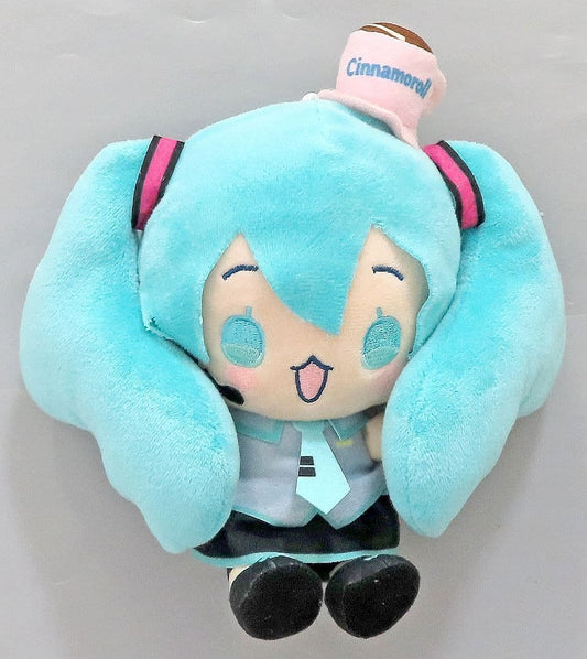Hatsune Miku (Mofutto) Mini Plush Vol.6 (EX) - Hatsune Miku x Cinnamoroll Collaboration (Sega, 18cm)