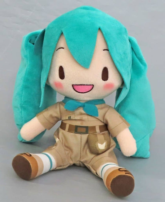 Hatsune Miku Fuwapuchi M Plush — Outing Series Zoo Ver. (24cm) SEGA Pre-owned