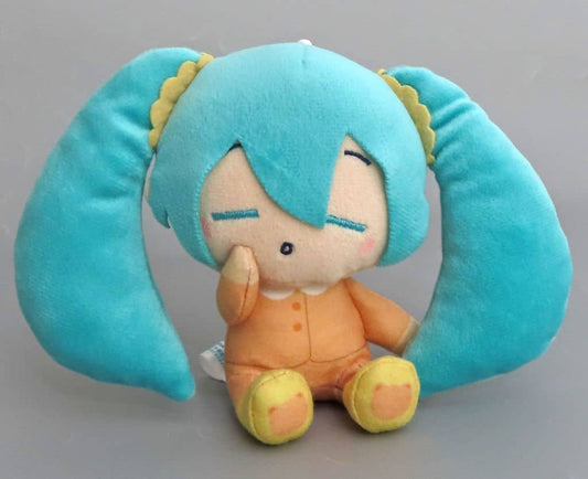 Hatsune Miku (Oyasumi) Mini Plush Vol.7 (EX) - Hatsune Miku × Cinnamoroll Collaboration 18cm Sega (Used)