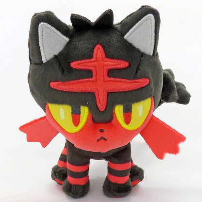 Litten (Nyabby) Pokemon Fit Plush - Pokemon Center Exclusive Palm-Sized Plush 11×7×12 cm (Brand New)