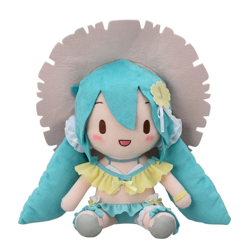 Hatsune Miku Fuwapuchi M Plush 'Hatsune Miku' Conceptual Series Vol.1 - Sega - Approx. 22cm