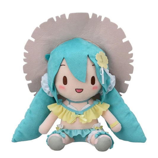 Hatsune Miku Fuwapuchi M Plush 'Hatsune Miku' Conceptual Series Vol.1 - Sega - Approx. 22cm