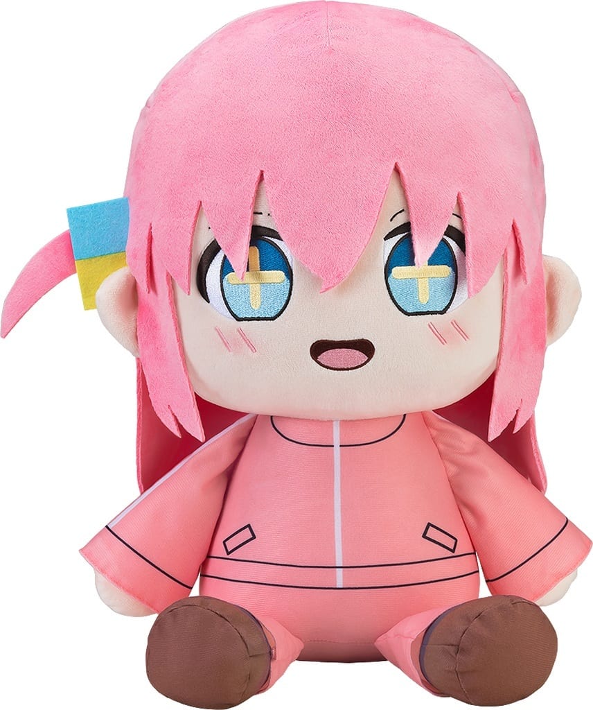 Bocchi the Rock! Hitori Gotoh Sparkling Face Large Plush with Mango Case