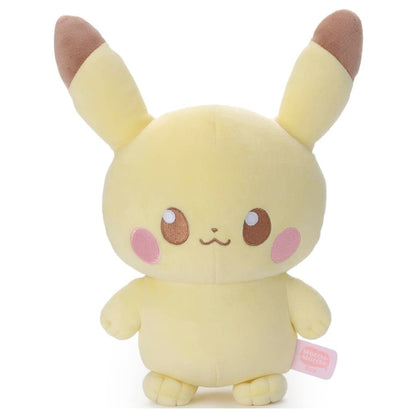 Pikachu Mocchi-Mocchi-Style Plush (PokéPiece) - Takara Tomy Arts, Approx 23.5×32.0×14.0 cm — Pre-owned