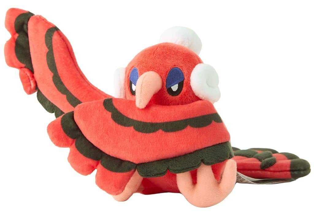 Oricorio (Baile / "Meramera" Style) Pokemon Fit Plush - Pokémon Sun & Moon - Pokémon Center Exclusive, 22×17×12 cm