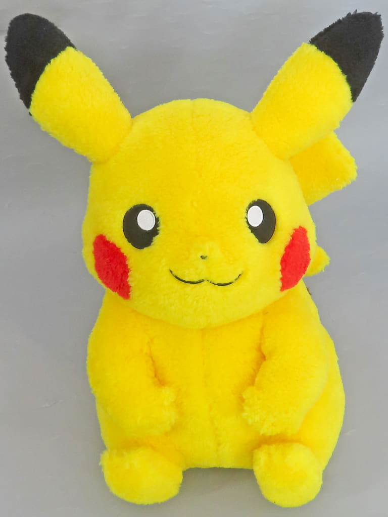 Pikachu Classic Boa Plush - Pokémon Center Exclusive Plush (Approx. 47×38×27 cm) - Used